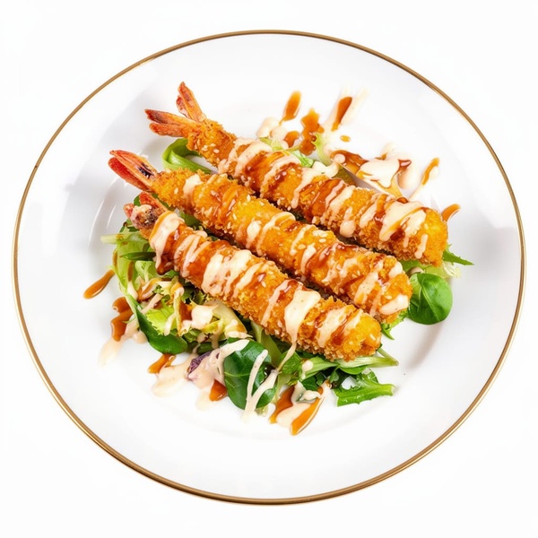 TEMPURA Langostino.