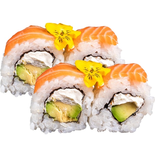 URAMAKI SALMÓN QUESO