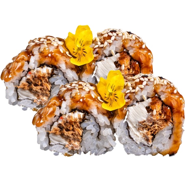 URAMAKI SALMÓN SALTEADO
