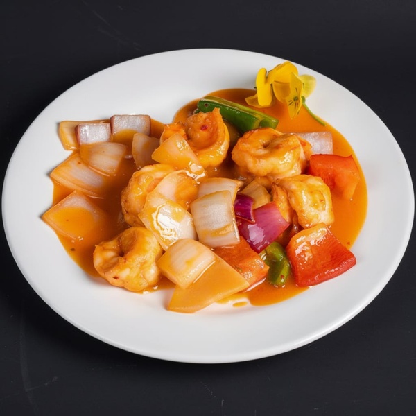 GAMBA agridulce.